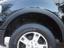 Painted splash guards