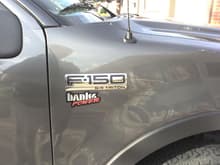 Banks Power Pack exhaust system badge