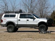 Impact 9's Truck. 8&quot; with 35s... what i want to do with mine eventually