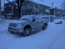 January 2010:

Here's how it's look like during winter season over here in Quebec !
