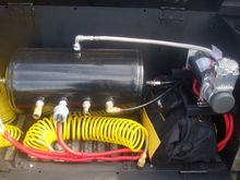 air system for horns with custom steel enclosure