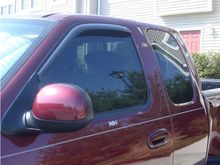 35% tint on front windows