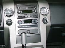 FX 4 Lux center trim panel EATC.  Ford &quot;wave&quot; pattern