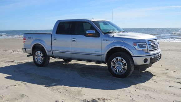 On the beach at Elmers Island on the Gulf of Mexico.