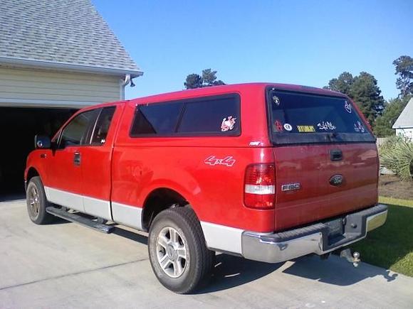 Dusty truck