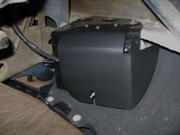 fog light debris shield