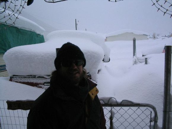 1 nights snow.