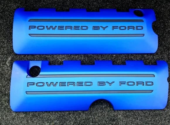 Custom painted Boss coil covers