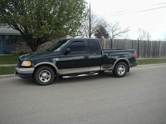 modified suspension on stock wheels and tires