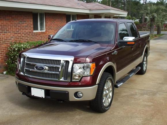 royal red exterior (for the most part)