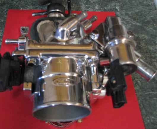 Polished Throttle Body/Plenum/IAC