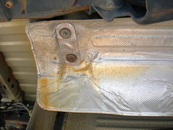 Heat Shield Repaired