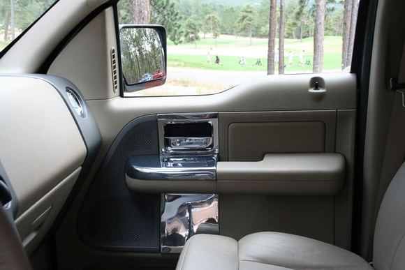 Chrome interior package