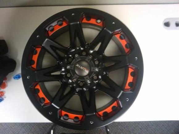 Ballistic Jesters Un-Boxed.  Shown without the fake bead lock screws.