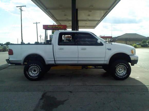 On its way home during a road trip.....she was thirsty.