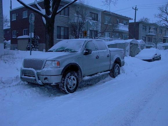 January 2010:

Here's how it's look like during winter season over here in Quebec !
