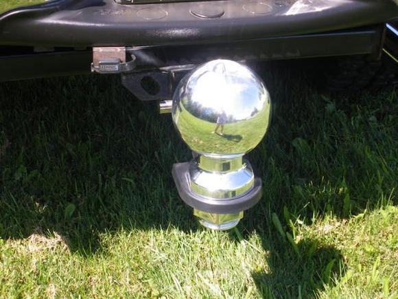 Big Ball Hitch insertion.