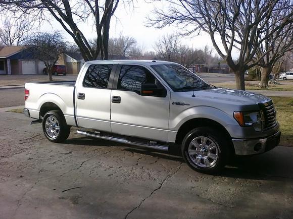 Ingot Silver, Texas Edition, XLT Chrome Package