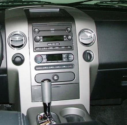 FX 4 Lux center trim panel EATC.  Ford &quot;wave&quot; pattern
