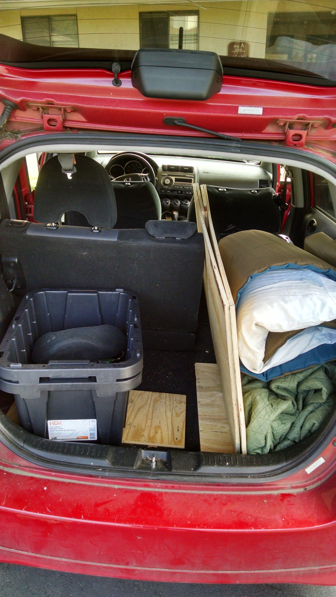 Turning my Fit into a mobile camper! - Page 3 - Unofficial Honda FIT Forums