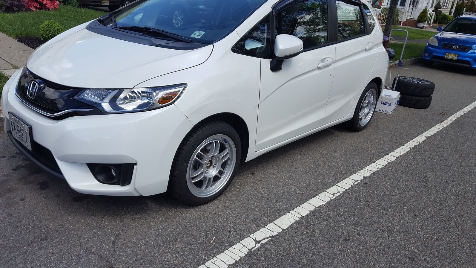 PICS New Enkei RPF1 Silver 16x7 4x100 +43 offset wheels Unofficial