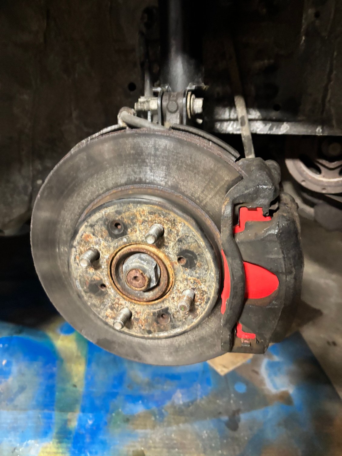 EBC Redstuff front brake pads, low dust & really impressive stopping power 
