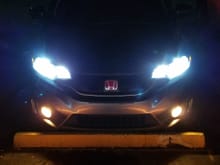 Switch back Led turn signals and Led H4 headlight bulbs