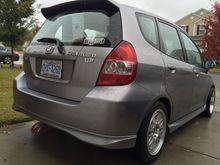 Low offset wheels in the front b/c they rub in the back