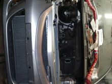 bumper modified to fit