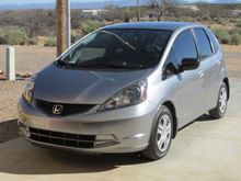 My new used honda fit