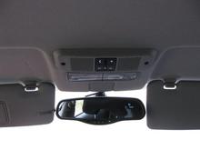 Auto dimming mirror with visors down