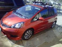 orangeburst metallic