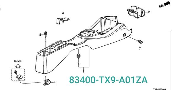 Found out THIS is the center console apparently mounted ONLY on 2014 EV GK models...