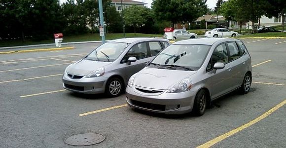 My car with a base SSM... GF210 in front!
