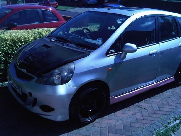 The soon to be K20'd prototype car