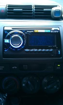 I love this Stereo. It has everything you need and retains the nice Double DIN look! Plus you can change the color scheme to MANY different colors.