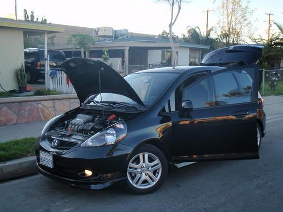 07 Honda Fit Sport A/T booo