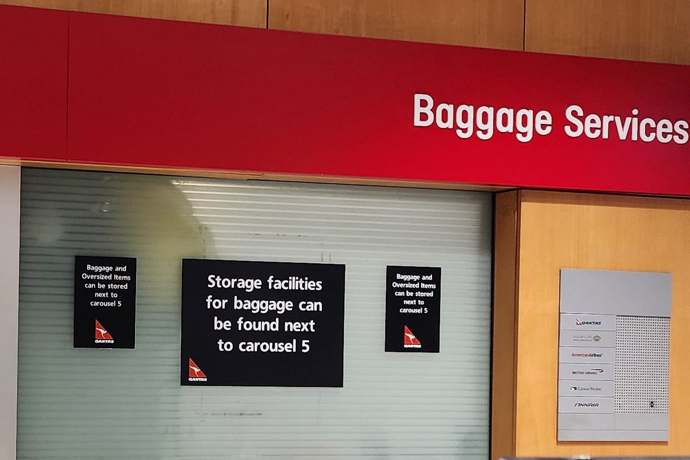 Storage facility