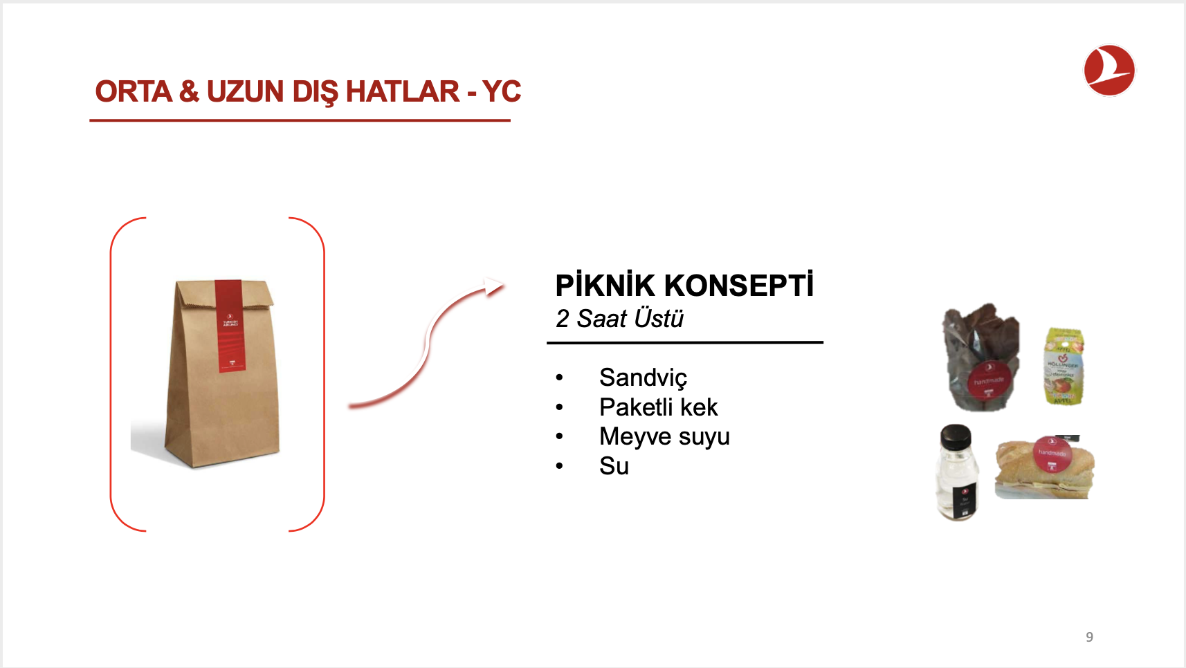Turkish Airlines Economy Class Medium Haul Snack Bag