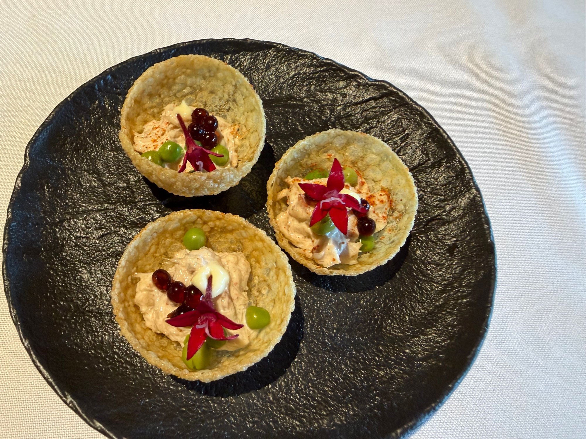 Crab Puff. Order extras!