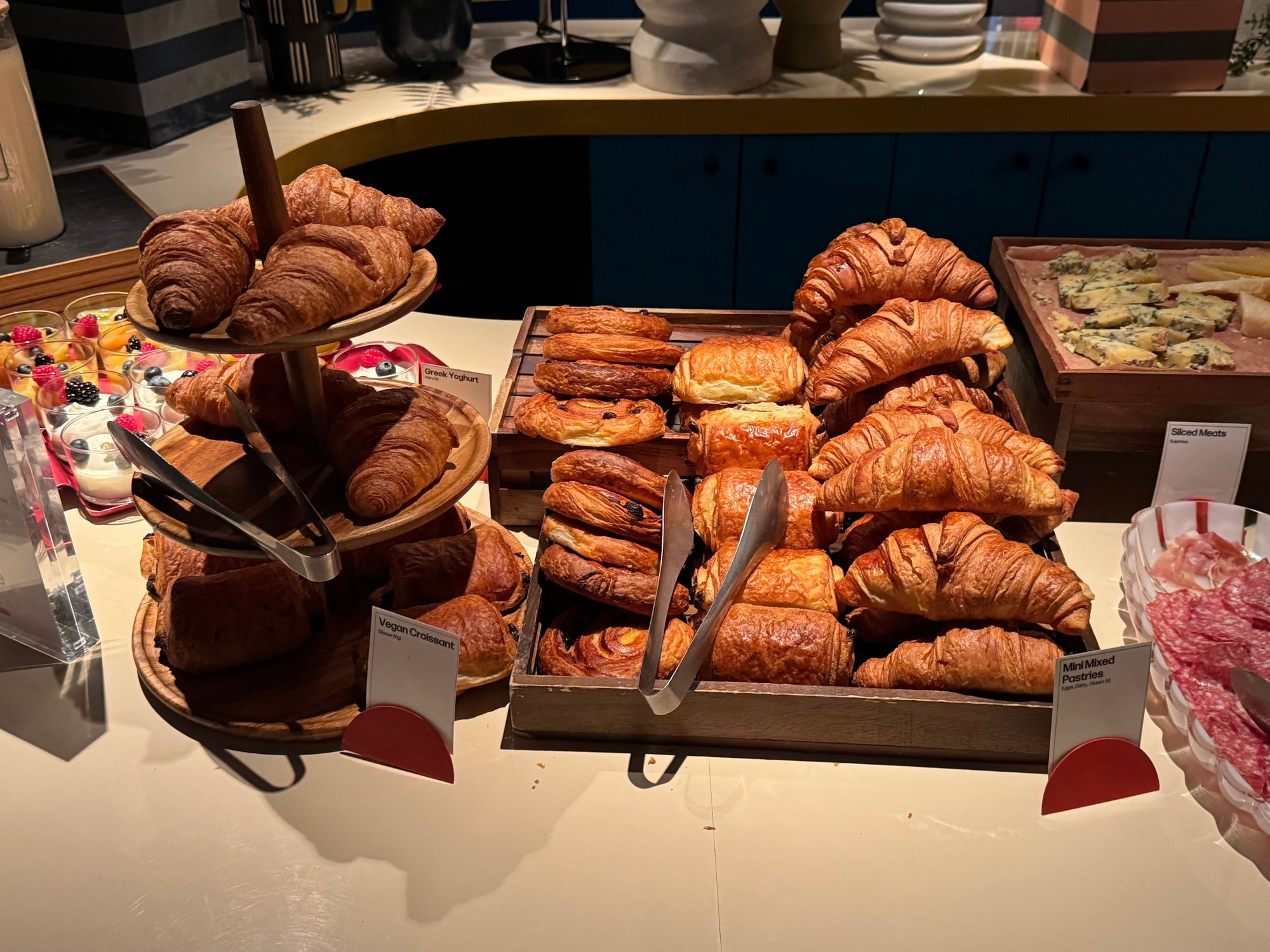 Much better pastries than Andaz (which suffered a dip in quality on the past year)