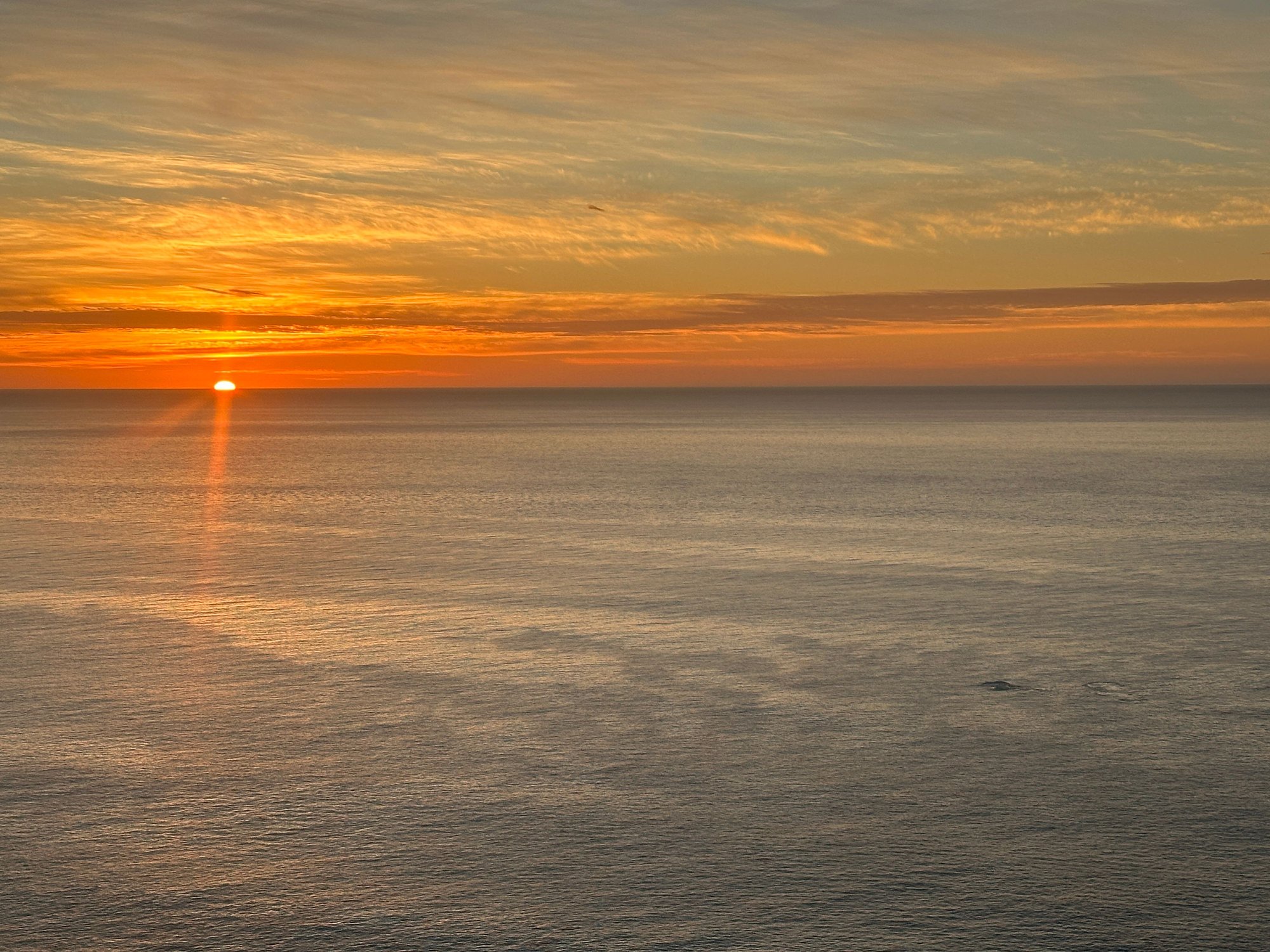 View from sunrise hike