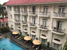 Every room here has its own balcony