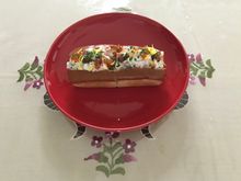 Lobster roll , for dinner 