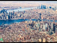 On IAD-LGA flight approaching LGA