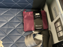 Delta Premium Select seat and amenity kit (10/6/21)