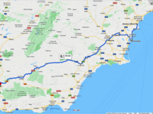 Travel itinerary.