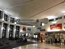 Once inside I was quickly through security. 