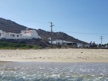 Hotel seen from the beach.