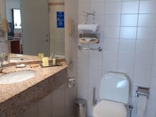 Bathroom ( bath/shower combo to right)
